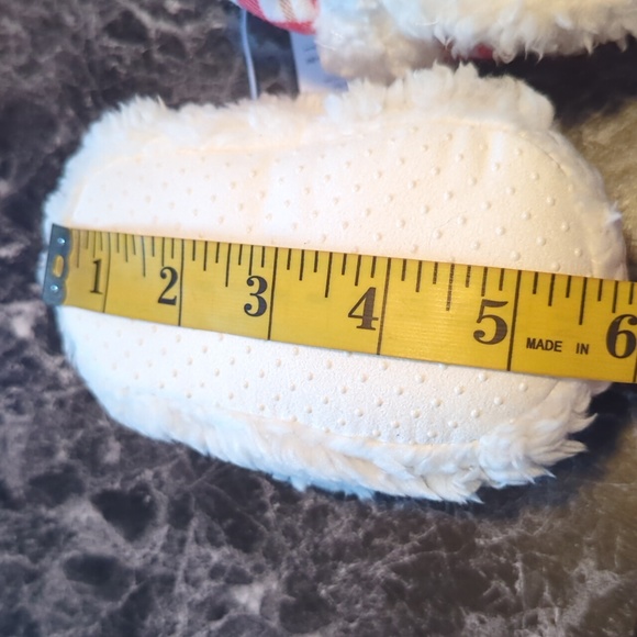 Baby Plaid Scruff Slippers 6-9M - Picture 8 of 11